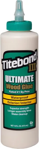 Titebond Franklin International 1414 Titebond-3 Ultimate pegamento para madera, 16 onzas