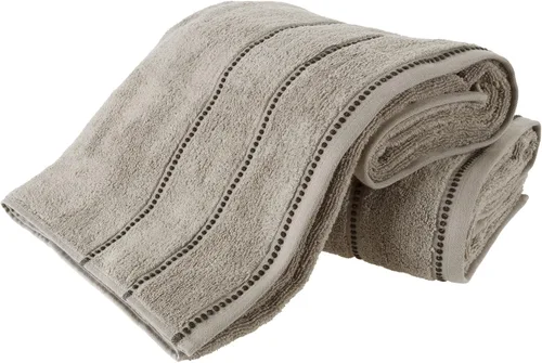 Miniatura 9 de Bedford Home - Juego de toallas de algodón de lujo, juego de 2 toallas de baño hechas de 100% algodón sin torsión, secado rápido, suave y absorbente
