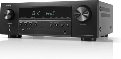 Miniatura 10 de Denon AVR-S970H 8K Ultra HD 7.2 canales (90 W x 7) Receptor AV - Diseñado para juegos, transmisión de música, audio y video 3D, Alexa + HEOS, negro