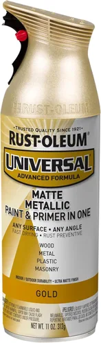 Miniatura 84 de Rust-Oleum 245197 Pintura en aerosol universal para todas las superficies, 12 onzas, negro satinado