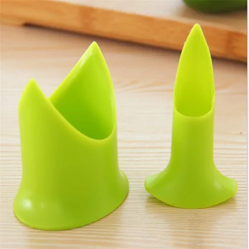 Miniatura 5 de Removedor de núcleo de semillas de pimienta, juego de descorazonadores de frutas y verduras de 2/4, herramienta para quitar descorazonadores de 2