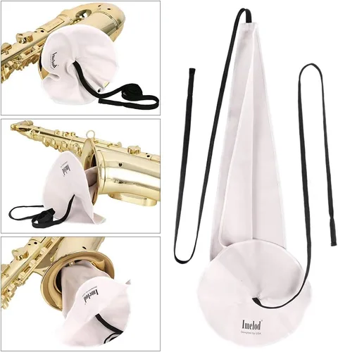 Miniatura 5 de Imelod Kit de limpieza de saxofón con estuche para flauta de clarinete alto tenor y otros estragos de viento y viento de madera, incluyendo paño