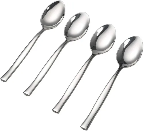 Miniatura 8 de Idotry - Cucharas de cena de acero inoxidable, 12 piezas, 7.96 pulgadas