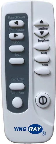Miniatura 3 de Repuesto para control remoto de aire acondicionado de ventana Frigidaire que aparece en la imagen (1 unidad)