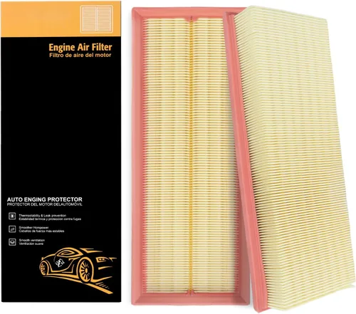 Miniatura 13 de Reemplazo del filtro de aire del motor F6ZZ-9601-AA compatible con modelos Ford y Lincoln - para F-150 F-250, F-350 F-450 F-550 Super Duty, Mustang