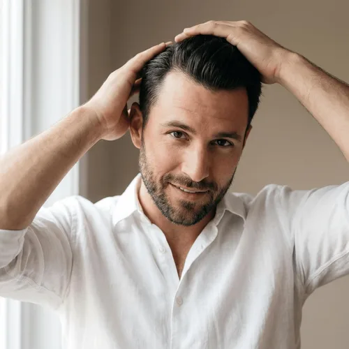 Miniatura 4 de Gel para Cabello de Hombre HygieneLab - Verificado por EWG, Fuerte Sujeción, Acabado Mate, Textura Ligera, Aroma a Cedro Flotante, Fórmula Limpia No