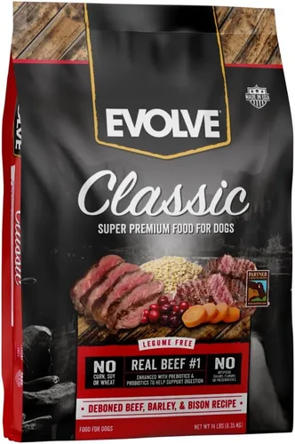 Miniatura 21 de Evolve Classics - Comida para perros con receta de cordero y arroz integral, 3.75 libras
