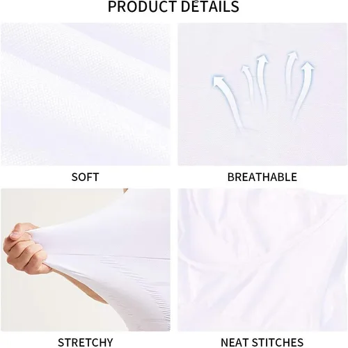Miniatura 5 de Compression Shirts for Men Body Shaper Slimming Shirts Shapewear with Zipper