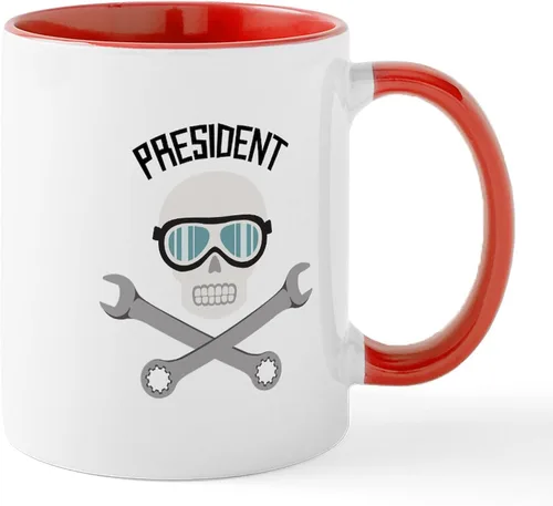 Miniatura 33 de CafePress MR. PRESIDENT - Taza de café de cerámica (11.0 fl oz)