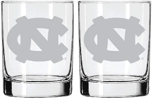 Miniatura 44 de Texas A&M Aggies - Juego de 2 vasos (2 caras), acabado satinado, roca (o whisky)