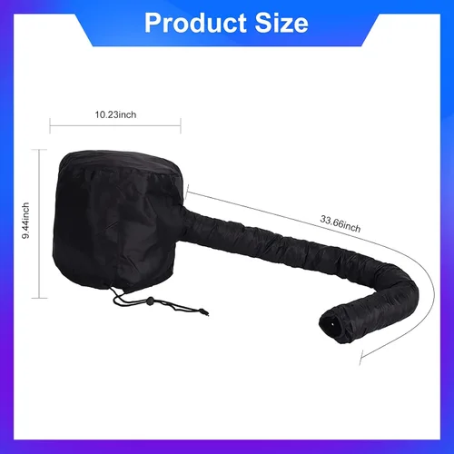 Miniatura 5 de Accesorio de secador de pelo suave con manguera, acelera el secado completo del cabello, no daña el cabello, fácil de usar, adecuado para todas