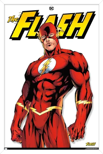 Miniatura 11 de DC Comics The Flash Feature Series - Póster de pared, 34 pulgadas de largo x 22.4 pulgadas de ancho, versión premium sin marco