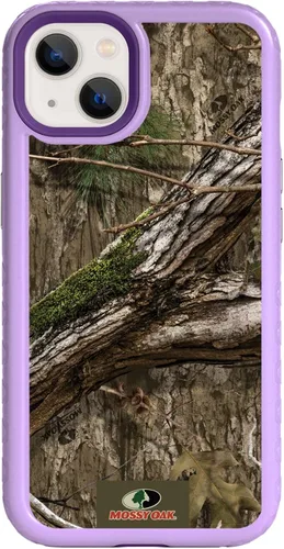 Miniatura 139 de cellhelmet Mossy Oak Agua Yellowfin Funda de doble capa en gris diseñada para iPhone 13 Mini a prueba de golpes y caídas, duradera, como se ve
