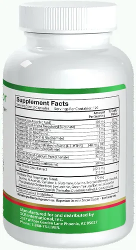 Miniatura 3 de LiverDoctor, Comprimidos Livatone Plus 240