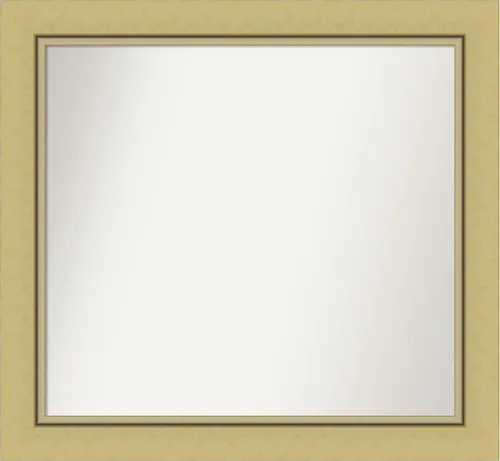 Miniatura 109 de Amanti Art Landon Gold Espejo de baño, espejo de pared o espejo de tocador de baño sobre el fregadero (26.25 x 26.25 pulgadas) Espejo no biselado