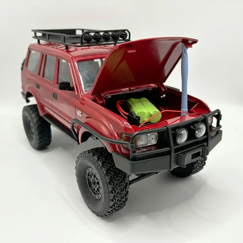 Miniatura 6 de WPLDEWAN RC Crawler WPL C54-1 RC Truck 1/16 RC Rock Crawler 4x4 Camión de control remoto todoterreno todo terreno RTR proporcional 260 motor