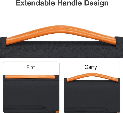 Miniatura 7 de MOSISO 360 - Bolsa protectora para laptop para hombre, bolsas de computadora de 15 a 16 pulgadas compatibles con MacBook Pro 16/Air 15, HP Dell