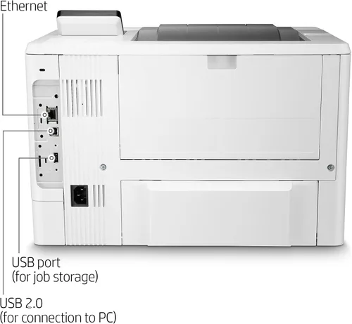 Miniatura 3 de HP LaserJet Enterprise M507dn Impresora monocromática con Ethernet integrado e impresión de 2 caras (1PV87A)