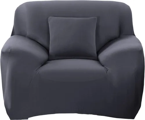 Miniatura 31 de MIFXIN Funda elástica para sofá, 1 pieza, funda elástica para sillón de 1 plaza, protector de muebles, funda elástica lavable para sala de estar