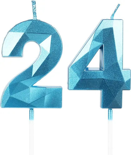 Miniatura 289 de Velas de cumpleaños número 15, velas número 15, velas de feliz cumpleaños de oro rosa para pastel, decoraciones de cobertura de pastel de diseño 3D