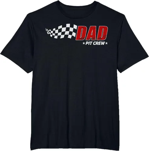 Miniatura 44 de Dad Pit Crew Race Car Birthday Family Matching Pit Crew Camiseta Pit Crew