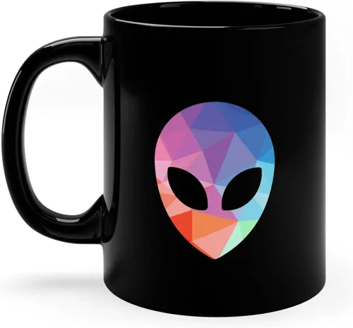 Miniatura 4 de Taza personalizada con cabeza de alienígena, regalos personalizados de alienígenas para mujeres y hombres, regalos de fiesta temática