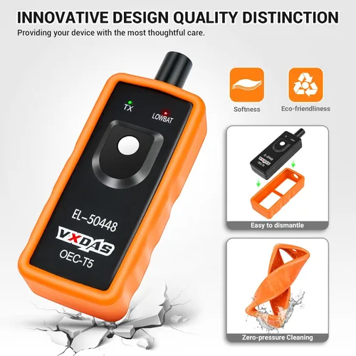 Miniatura 2 de VXDAS EL-50448 TPMS Herramienta de reinicio para GM Sensor de presión de neumáticos TPMS Herramienta de reaprendizaje para vehículos Buick Chevy