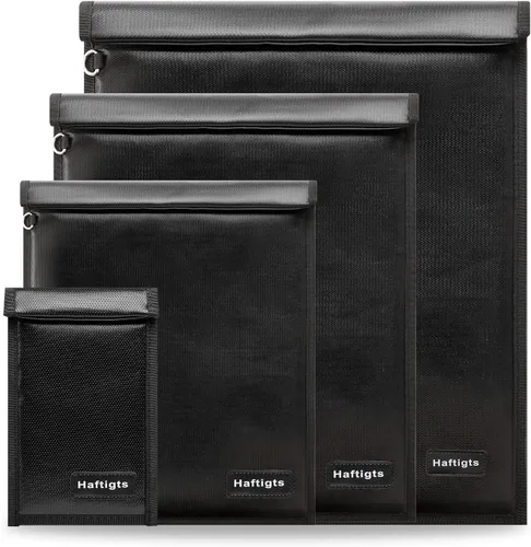 Faraday - Paquete de 4 bolsas Faraday para portátiles y teléfonos, jaula Faraday para protección antirrobo y seguimiento, bolsas bloqueadoras de