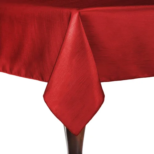 Miniatura 64 de Ultimate Textile - Paquete de 2 manteles cuadrados reversibles Shantung Satin - Majestic - Mantel cuadrado de 60 x 60 pulgadas, color azul pizarra