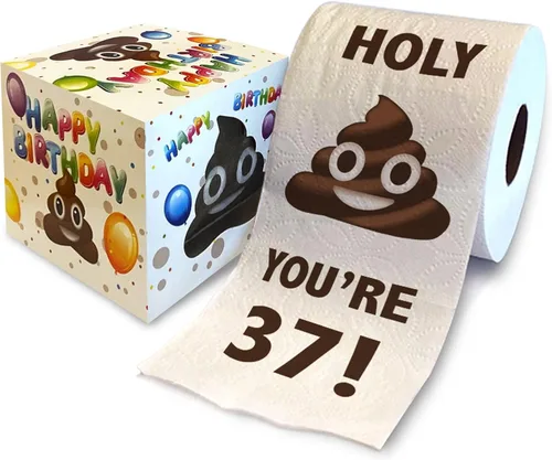 Miniatura 9 de Printed TP Holy You're 9 Birthday - Papel higiénico para regalo de cumpleaños 9, divertido regalo de cumpleaños, broma de papel higiénico, novedad