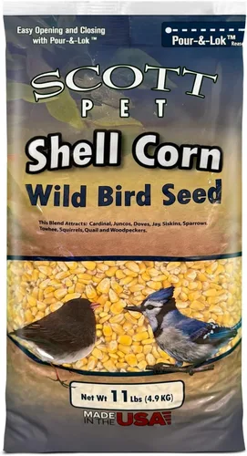 Miniatura 13 de Scott Pet Semillas para Aves Silvestres, Cacahuetes Enteros, Bolsa de 4 libras, Alimento, Gran Fuente de Proteína y Fibra, Cacahuetes para Aves