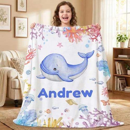 Miniatura 19 de Manta de mariposa personalizada con texto, manta de franela personalizada con nombre, para niños, perros y gatos, regalo de 30 x 40 pulgadas, XS
