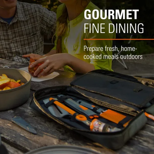 Miniatura 3 de GSI Outdoors Destination - Juego de cocina de 24 piezas, kit completo de cocina de campamento, cubiertos para personas, herramientas de pivote