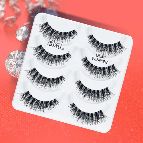 Miniatura 7 de Ardell Paquete de 2 pestañas postizas Demi Wispies Negro Demi Wispies