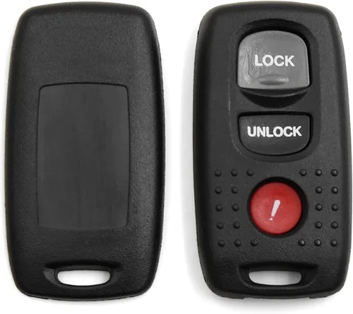 uxcell Nuevo estuche de control remoto con llavero de 3 botones KPU41794 de reemplazo para Mazda 6 2003-2005 para Mazda 3 2004-2009