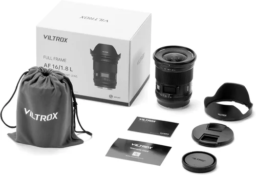 Miniatura 5 de VILTROX Lente de marco completo F1.8 L de 0.630 in para montaje en L, lente de enfoque automático de gran apertura con pantalla LCD, lente Prime