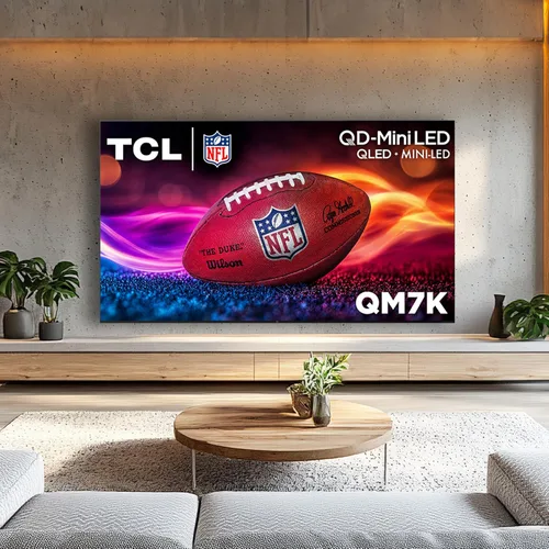 Miniatura 31 de TCL Serie QM7K de 55 Pulgadas Mini LED QLED 4K HDR 55QM7K, Modelo 2025 Pantalla Anti Reflejante de 120HZ-144HZ Smart Google TV Dolby Atmos