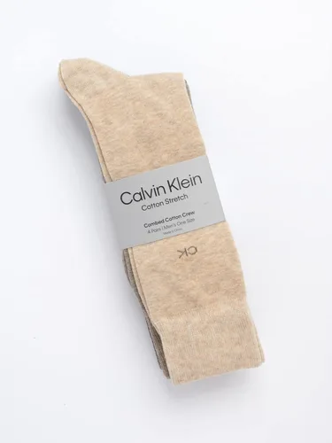 Miniatura 2 de Calvin Klein Calcetines de vestir para hombre - Calcetines de mezcla de algodón patrones y sólidos (paquete de 4)