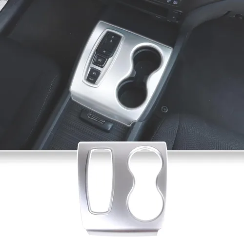 Miniatura 11 de Cubierta del panel de cambio para Honda Pilot 2016-2022 Ridgeline 2020-2023 Passport 2019-2023, protector antiarañazos para el marco del portavasos