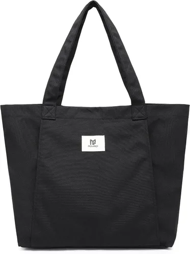Miniatura 2 de Bolsa de hombro con bolsillo para transportar esterilla de yoga Moyaqi de lona, bolsa de transporte para oficina, entrenamiento, pilates, viaje