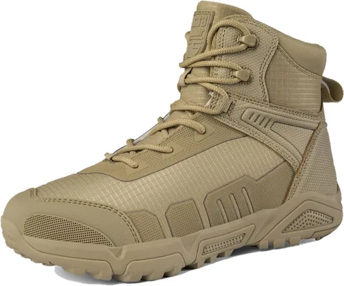 Botas de senderismo ligeras para hombre, botas de caza, botas de trabajo, botas tácticas militares, botas de combate para motocicleta