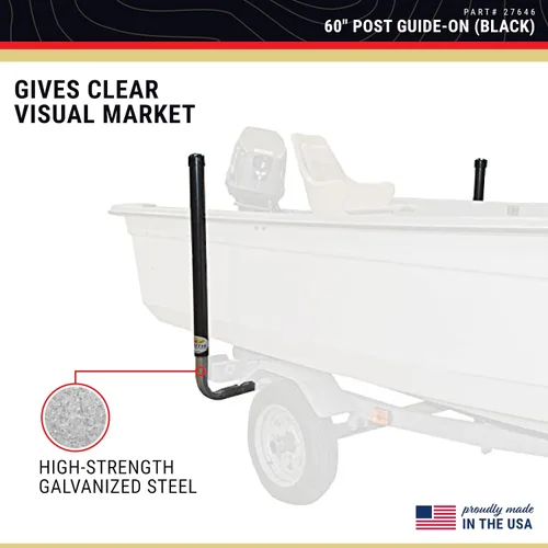 Miniatura 2 de CE Smith - Poste guía para remolque en caja de PVC - Accesorios y piezas de repuesto resistentes para remolque de barco