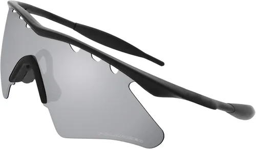 Miniatura 2 de BroLizard 2.0mm Thick Polarized Lens Replacement for Oakley M Frame Heater Vented Sunglasses - Silver Titanium Polarized Lenses Mirror Coating