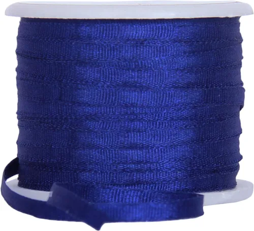 Miniatura 8 de Threadart Juego de cintas de seda - Tonos azules - Colección Five Spool - 100% seda pura - 55 yardas