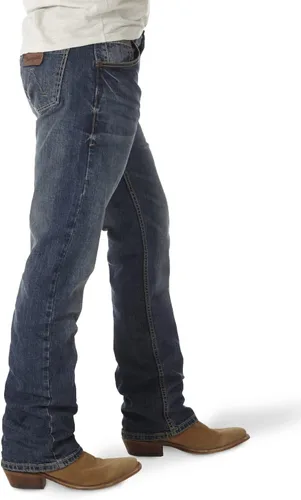Miniatura 3 de Wrangler Mens Tall Size Retro Slim Fit Boot Cut Jean