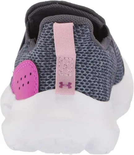 Miniatura 3 de Under Armour Tenis unisex para correr preescolar Surge 3 sin cordones para niños