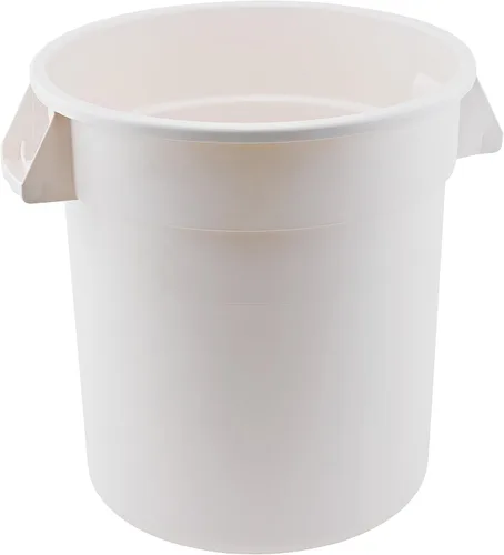 Miniatura 9 de Winco PTC-10G Cubo de basura redondo, 10 galones, plástico, gris