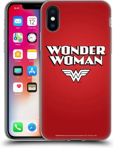 Miniatura 142 de Head Case Designs Funda de gel suave con licencia oficial de Wonder Woman DC Comics Classic Logos compatible con Apple iPhone 7 Plus/iPhone 8 Plus
