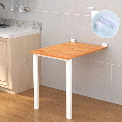 Mesa plegable plegable de pared, multifunción, mesa flotante de cocina, escritorio de ordenador, mesas de bar, convertible a pintura de pared, con