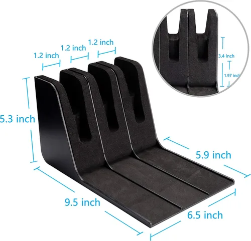 Miniatura 3 de Adoreal Soporte para pistola para pistola de almacenamiento seguro para armas, accesorio seguro para armas, organizador seguro para armas